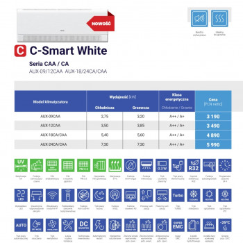 AUX  C-SMART WHITE